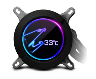 Gigabyte Aorus Liquid Cooler RGB 360 3x120mm - 525217 - zdjęcie 4